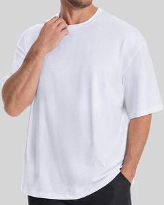 เสื้อยืดคอกลมผู้ชาย ผ้าฝ้ายพรีเมียม ใส่สบายๆ สำหรับฤดูร้อน แขนสั้น ระบายอากาศได้ดี ทรงปกติ น้ำหนักเบา นุ่มสบาย ใส่ได้ทุกวัน - Product Image 2