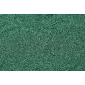 Camiseta de Manga Larga para Hombre, Cuello Redondo, Color Verde, Corte Regular, Tejido de Punto, Estilo Casual, 100% Algodón - Product Image 5