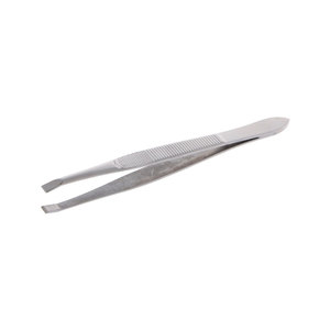 Pince à épiler en acier inoxydable à prise facile avec pointe de précision pour un façonnage détaillé des sourcils, écologique et réutilisable pour l'épilation - Product Image 1