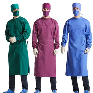 Uniformes de Hospital para Hombres y Mujeres, Batas de Algodón Tejido, Personalizadas, de Primera Calidad, Secado Rápido, Transpirables, Sin Costuras, con Detección de Agujas - Product Image 3