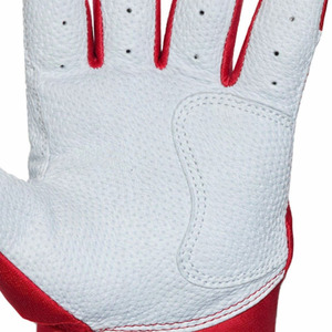 Gants de frappeur de baseball en cuir rouge et blanc, paume respirante, antidérapants, sangle de poignet réglable, légers, séchage rapide pour XL XXL - Product Image 6