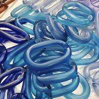 Chaînes en résine transparente colorées Blatant Exports, décoration murale Art Déco pour anniversaires, Diwali, projets DIY, séparateur de pièce
