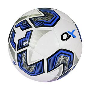 Ballon de football de taille 5, nouveau design, haute qualité, logo personnalisé imprimé à l'écran, pour entraînement et matchs en extérieur. - Product Image 2