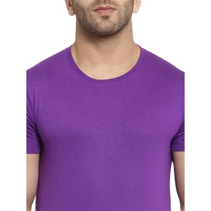 Ropa informal de calle para hombre, camiseta de manga corta de gran tamaño, 95% algodón, 5% Spandex, estampado de ajuste muscular para gimnasio con logotipo personalizable - Product Image 3