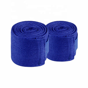 Cotton Durable Boxing Hand Wraps White Comfortable Fit All Seasons Gym <b>Training</b> Use - Product Image 3