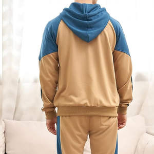 Conjunto Deportivo Personalizado con Logotipo, Sudadera con Capucha y Pantalones de Felpa Francesa de Alta Calidad, Bordado, con Cordón Ajustable, Unisex - Product Image 3