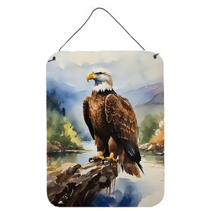 Eagle mur porte suspendus imprime multicolore 12x16 aluminium métal signe pour cuisine Bar salle de bain décor à la maison porte d'entrée Plaque - Product Image 1