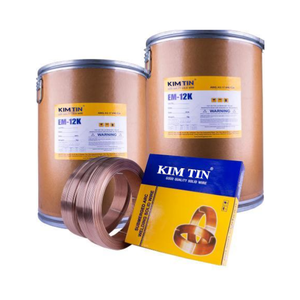 Fil de soudage en acier au carbone de qualité supérieure KIM TIN, à arc immergé, revêtu de cuivre, SAW EM12K, meilleur prix, bobine de fil de soudage pour clous - Product Image 1