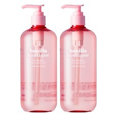 Shampooing et Parfum 2-en-1 Bio Hydratant Discount Vanilla Boutique 500ml Lot de 2 Formule Soin Capillaire 2-en-1 - Product Image 1