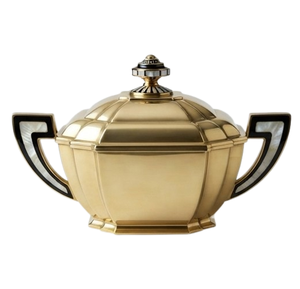 Sopera de Metal de Diseño Elegante, Vajilla de Acero Inoxidable, Sopera de Metal Chapada en Oro para Uso en el Hogar y la Cocina - Product Image 4