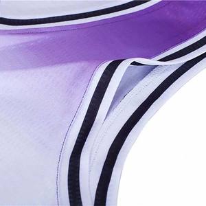 Conjunto de Uniforme de Baloncesto Personalizable de Talla Grande, Transpirable, 100% Poliéster, Jersey sin Mangas para Sublimación, Pantalones Cortos para Hombre - Product Image 5