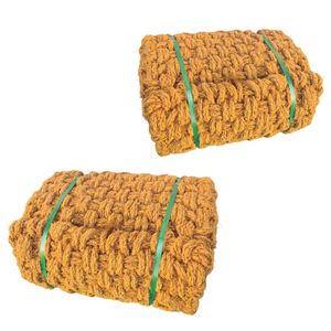 Tapete de Fibra de Coco/Palma Tejido a Mano, 100% Fibra de Coco, Ecológico, Antideslizante, para Hogar, Jardín y Paisajismo, Sostenible - Product Image 1
