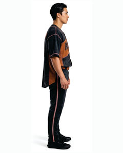 Camiseta de Béisbol Estampada para Hombre, Manga Corta, Absorbente de Humedad, Poliéster, Uniforme Deportivo, Corte Regular, para Todas las Temporadas - Product Image 3