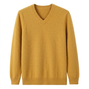 Pull à col rond surdimensionné personnalisé pour hommes, pour les collections de vêtements pour hommes en gros, avec étiquette privée, fabrication OEM ODM - Product Image 4