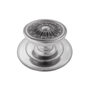 Awesome Matt <b>Silver</b> Color Brass Solid Cabinet <b>Knobs</b> Durable for Modern Classic Bedroom Room And Hotel Home Interiors - Product Image 1