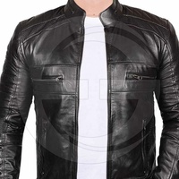 Nueva Chaqueta Casual de Piel de Oveja, Talla Grande, con Cierre, Impermeable y Transpirable para Otoño, Precio al por Mayor para Hombre