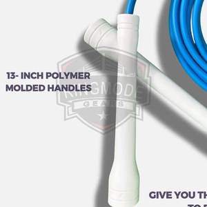 เชือกกระโดดปรับระดับได้ PVC คุณภาพสูง พิมพ์โลโก้ได้ สำหรับออกกำลังกายที่ยิมและที่บ้าน - Product Image 6