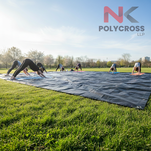 Esterilla de Yoga Plegable Ecológica para Exteriores, Lámina Protectora de Suelo Ligera y Plegable, para Ejercicio y Picnic - Product Image 5