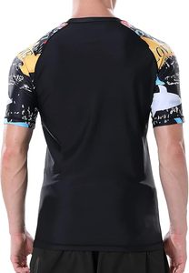 Camiseta de Compresión (Rash Guard) OEM Personalizada Unisex para MMA/Natación, Color Sólido, Poliéster/Nylon, Transpirable, Anti-UV, Secado Rápido, Manga Larga, Ecológica - Product Image 5