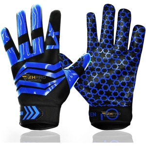 Gants de football américain personnalisés pour receveurs, pour adultes et enfants, pour l'extérieur – Fournisseur - Product Image 1