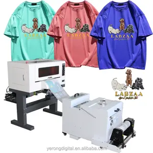 JoyinJet JN-300 Pro 2024 New Arrival Automatic Inkjet A3 DTF T-shirt Printer with Powder Shaking Machine