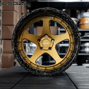 LSGZL Cerchi in Vendita, Ruota a Due Pezzi con Concavità Profonda, 5X114.3, Cerchio da 16-24 Pollici per Land Rover, Mercedes-Benz, BMW, Lamborghini - Product Image 4