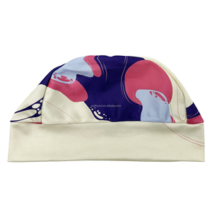 Bonnet de cyclisme et course à pied, idéal pour l'hiver, les sports de plein air et le ski, avec broderie 3D et motif jacquard animal, feuille et pois, bonnet intérieur. - Product Image 4