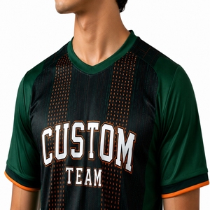Maillot de sport pour hommes, sublimation personnalisée, équipe, performance athlétique de qualité supérieure, séchage rapide, respirant, tenue d'équipe moderne - Product Image 4