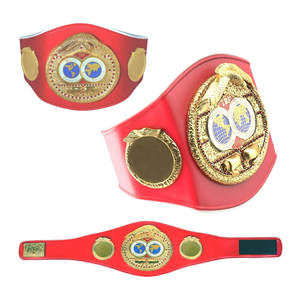 Cinturón de Boxeo Personalizado de Primera Calidad, Cinturón de Lucha Libre con Texto Personalizado, Cinturones de 4 mm, Diseña Tus Propios Cinturones de Título - Product Image 1