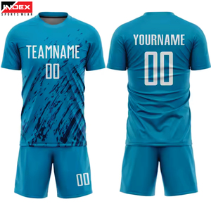 Uniforme de Fútbol de Alto Rendimiento, Transpirable, Conjunto de Camiseta y Pantalones Cortos, Personalización con Impresión, Venta al Por Mayor - Product Image 4
