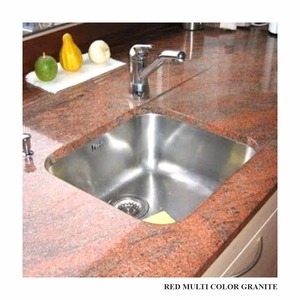 Trending Red Multi Colour Kanakapura Gangsaw Tiles Natural Granite <b>Stone</b> for Flooring Wall Cladding and <b>Landscaping</b> Projects - Product Image 2