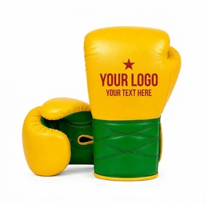 Gants de boxe en gros, logo personnalisé, gants de boxe pour enfants, gants de boxe en cuir PU pour l'entraînement des adultes - Product Image 1