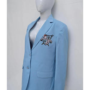 เสื้อเบลเซอร์โลโก้เย็บปักลายแบบมืออาชีพมหาวิทยาลัยแกมม่าฟีเดลต้า - Product Image 1