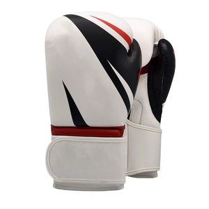 ถุงมือชกมวยหนังเทียมสำหรับฝึกซ้อมรุ่นใหม่ขายส่งแบบขายส่งพร้อมสายรัดข้อมือปรับได้สำหรับผู้ใหญ่ - Product Image 4