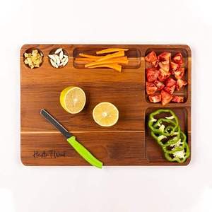 Tabla de Cortar de Madera Ecológica, Apta para Lavavajillas, Ligera y Duradera, para Uso en el Hogar, Cocina y Restaurantes, Disponible en el Mejor Precio del Mercado - Product Image 5