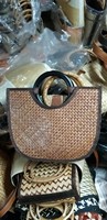 Sac à main en bambou fabriqué au Vietnam, sac à bandoulière, sac tendance, fabricant en gros, export