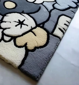 Alfombra infantil de lana hecha a mano, de alta calidad, con diseño moderno, ecológica, para sala de estar, hoteles infantiles y oficinas. - Product Image 4