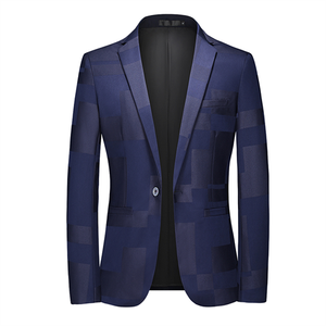 Traje de Vestir de Verano para Hombre, Estilo Informal de Negocios, Corte Entallado, Chaqueta de Traje Delgada con Botones, Nuevo Modelo 2024 - Product Image 6