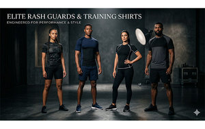 Custom Mens Rash Guard <b>Compression</b> <b>Shirt</b> Direct Injection Heat-Transfer Printed + 100% Polyester Sun Protection Athletic - Product Image 3