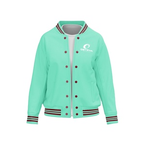 Chaqueta de Invierno Personalizada para Hombre Ostriya Intl, Estilo Urbano, Cortavientos, Universitaria, Deportiva, Tipo Letterman, 100% Nailon Transpirable - Product Image 1