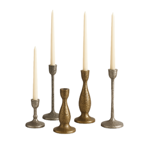 <b>Brass</b> Metal Taper Candle Holder Decorative <b>Candlestick</b> Stand for Home Wedding Hotel Use - Product Image 1