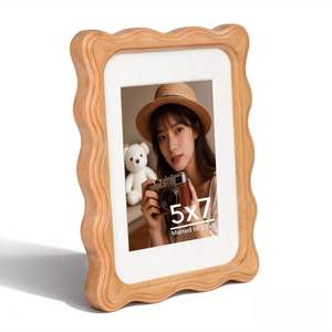 Unfinished Solid Pine Wood <b>Picture</b> <b>Frames</b> DIY Painting Project <b>Square</b> Creative Photo Simple Hang Wall Stand for Arts - Product Image 2