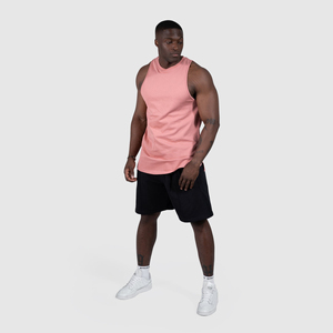 Camiseta sin mangas de algodón con cuello redondo para hombre, estilo vintage, ajuste regular, estampado puff, antiencogimiento, hombros caídos - Product Image 6