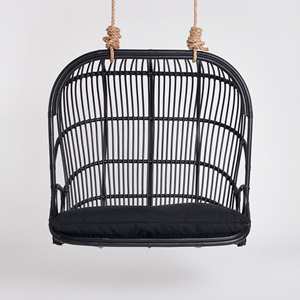 Rattan hanging chairs for outside <b>patio</b> balcony furniture decorative double egg <b>swing</b> chair - Product Image 3