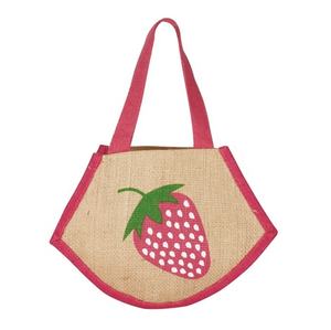 Meilleure vente couleur personnalisée fermeture à glissière taille moyenne Shopper personnalisé imprimé poignée boucle bouton écologique sac à provisions en toile de jute - Product Image 6