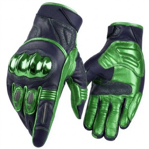 Waterproof Winter Motorbike Leather <b>Gloves</b> Thermal Fleece Lined Biker <b>Gloves</b> <b>Touchscreen</b> Compatible USA Trend - Product Image 5