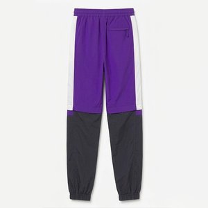 New Wholesales Custom Logo Purple <b>Black</b> White Men's Nylon <b>Windbreakers</b> Trousers Sets Breathable Outwear Sets Highstreet Jackets - Product Image 5