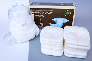 Couches jetables super absorbantes pour bébé avec tissu respirant et ceinture flexible pour un confort quotidien - Product Image 2