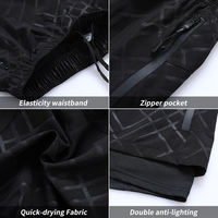 Pantalones Cortos Deportivos para Hombre, Personalizados, de 7 Pulgadas, 2 en 1, para Correr, con Compresión, para Hacer Ejercicio