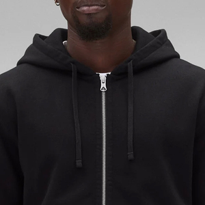 Sudadera con capucha para hombre con cremallera, ajuste cómodo, estilo moderno, ideal para ropa casual y actividades al aire libre 2026 - Product Image 2